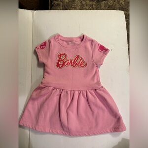 Barbie Logo Pink Casual Dress